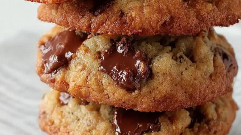 Banana-Walnut Chocolate Chunk Cookies Recipe