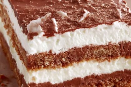 Chocolate, Banana, and Graham Cracker Icebox Cake Recipe