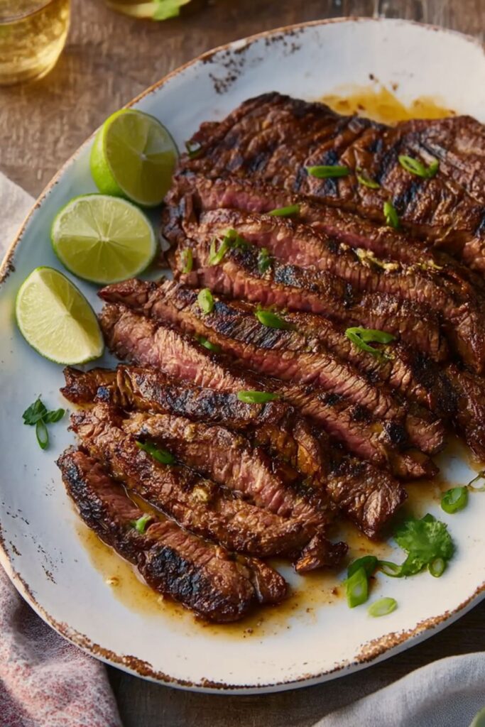 Flank Steak With Lime Marinade Recipe