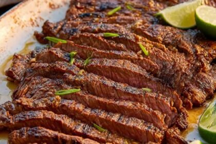 Flank Steak With Lime Marinade Recipe