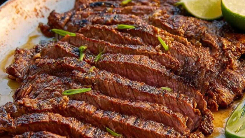 Flank Steak With Lime Marinade Recipe