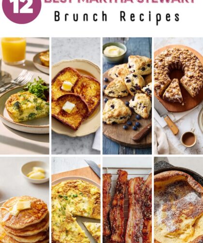 12 Best Martha Stewart Brunch Recipes