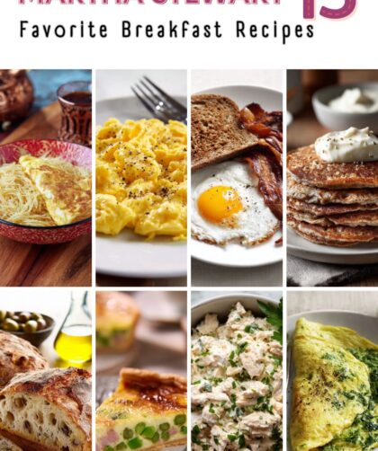 Martha Stewart 13 Favorite Breakfast Recipes