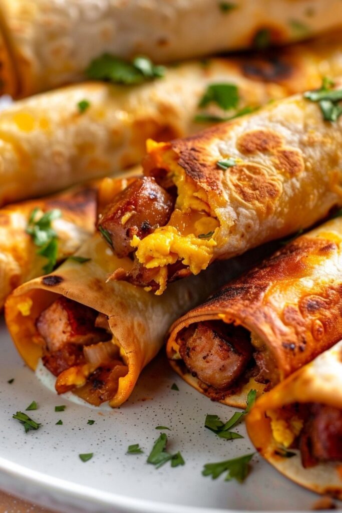 Breakfast Taquitos
