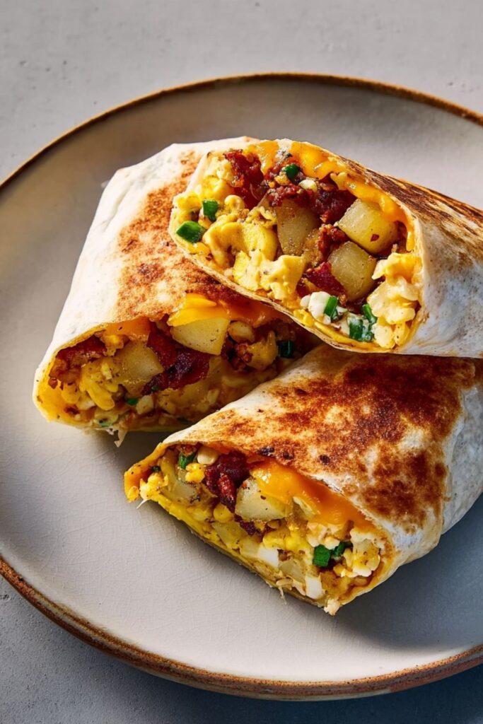 Breakfast-for-Dinner Burritos
