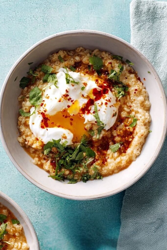 Bulgur Wheat Breakfast Bowl