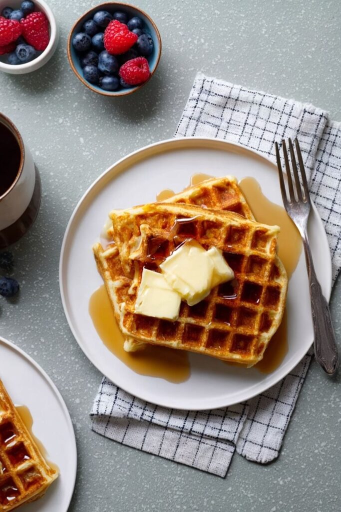 Crisp and Airy Waffles