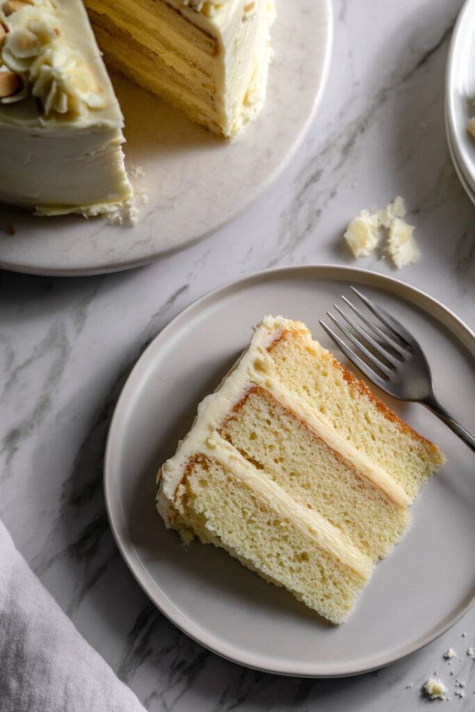 Martha Stewart Almond Wedding Cake