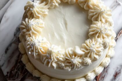 Martha Stewart Almond Wedding Cake