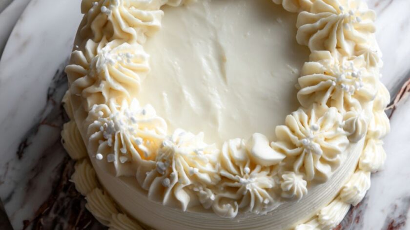 Martha Stewart Almond Wedding Cake