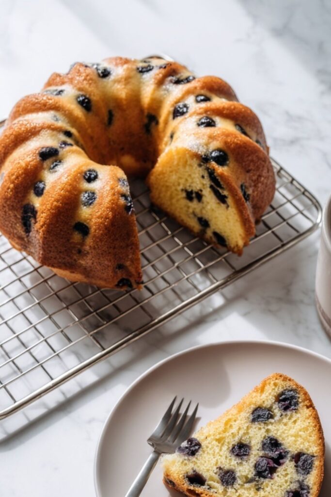 Martha Stewart Blueberry Bundt Cake