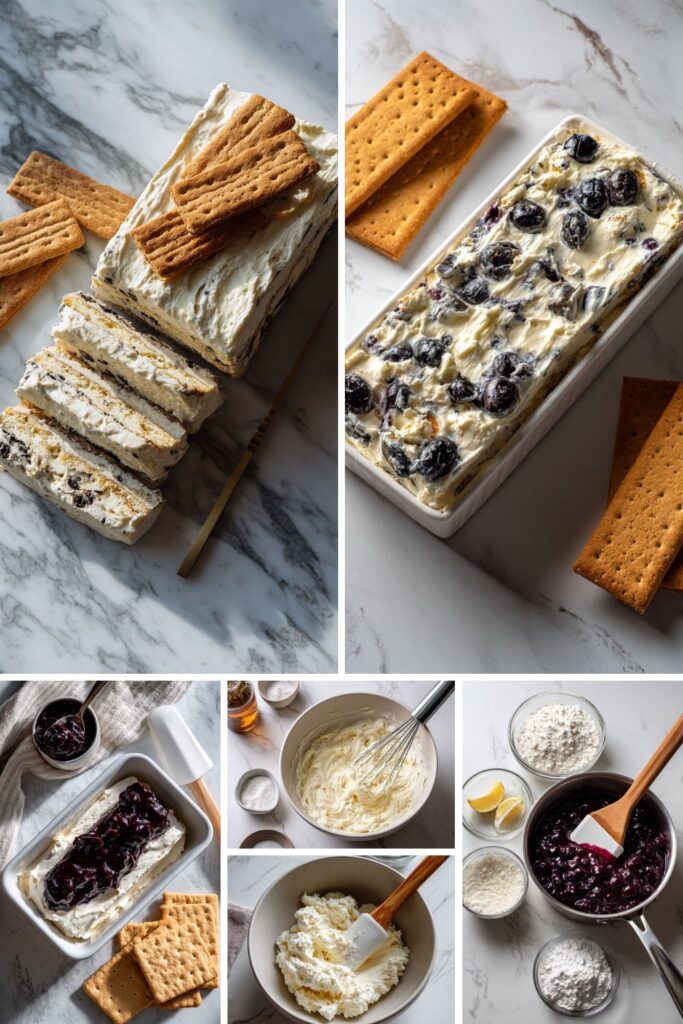 Martha Stewart Blueberry Cheesecake Icebox Cake