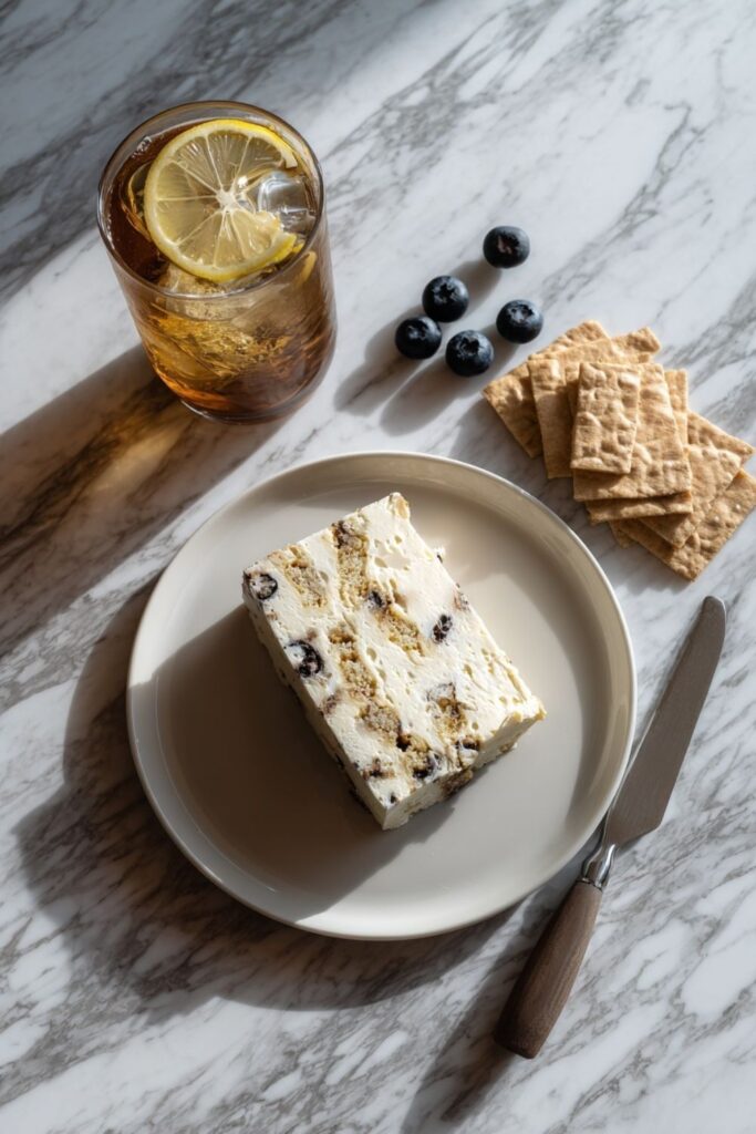 Martha Stewart Blueberry Cheesecake Icebox Cake