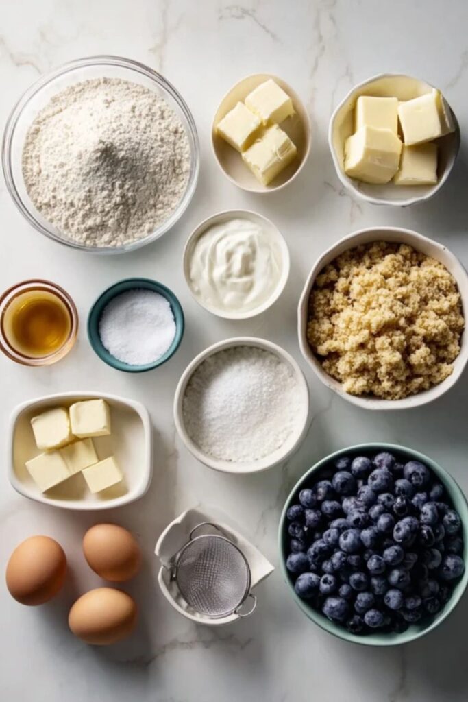 Martha Stewart Blueberry Crumb Cake