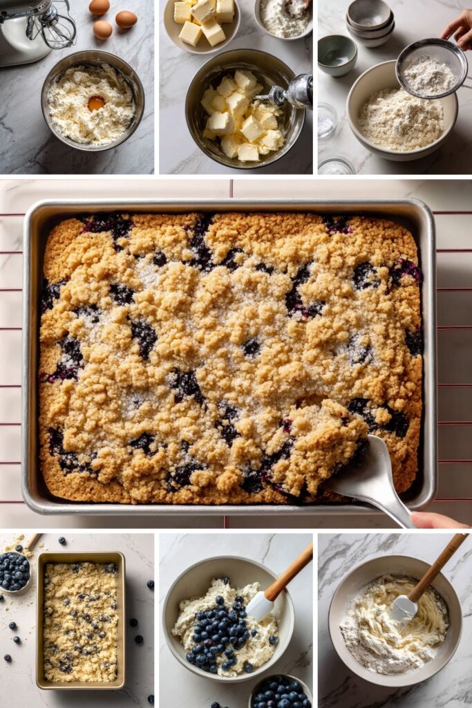 Martha Stewart Blueberry Crumb Cake
