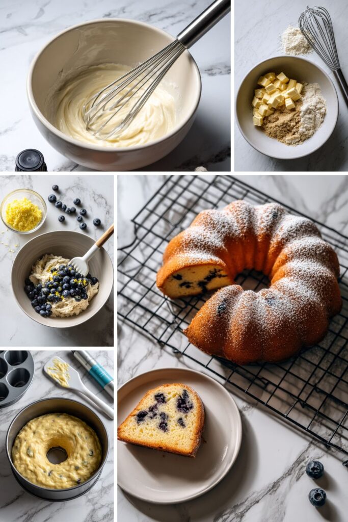 Martha Stewart Blueberry Lemon Bundt Cake
