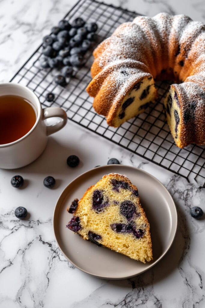 Martha Stewart Blueberry Lemon Bundt Cake