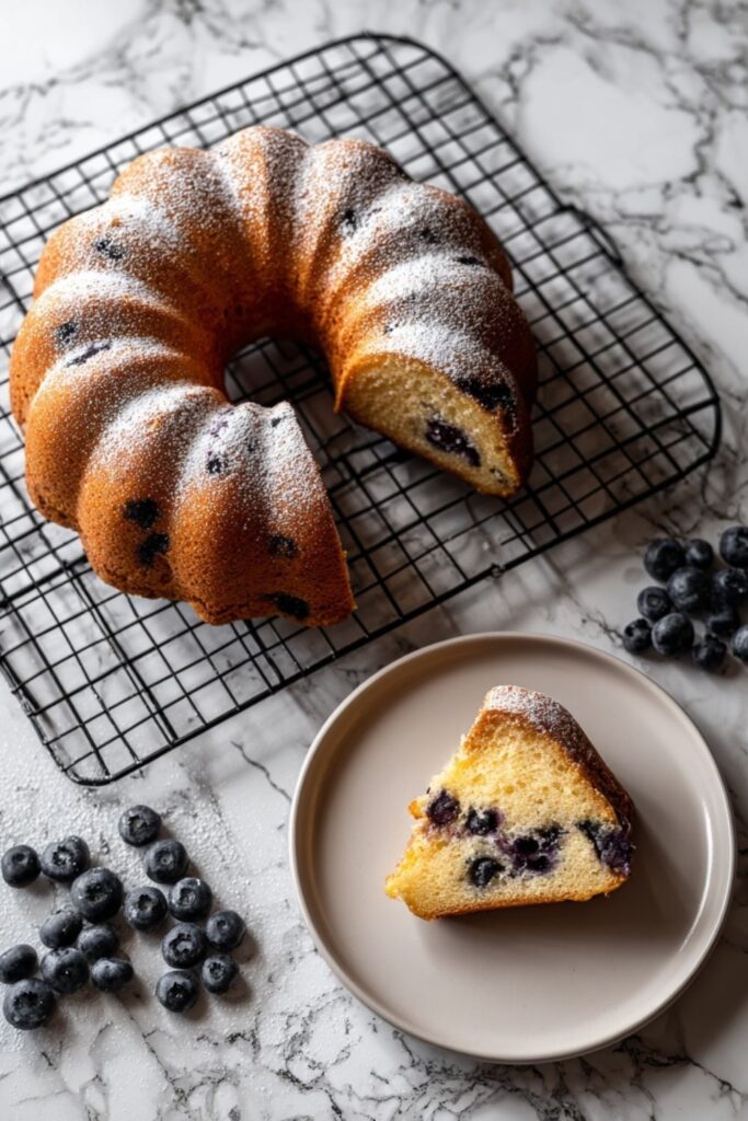 Martha Stewart Blueberry Lemon Bundt Cake