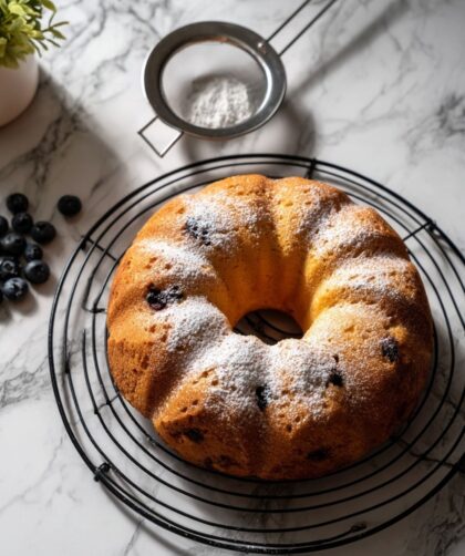Martha Stewart Blueberry Lemon Bundt Cake