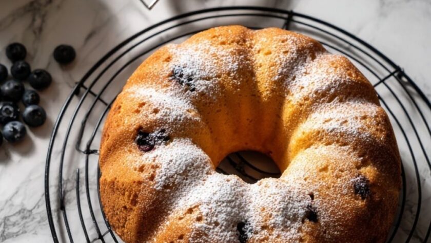 Martha Stewart Blueberry Lemon Bundt Cake