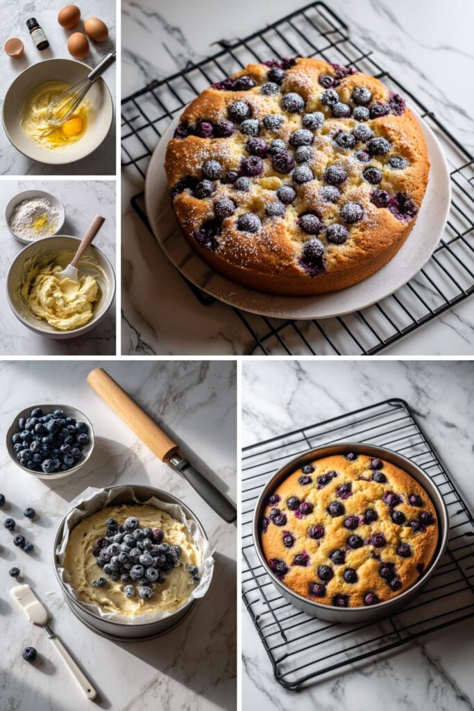 Martha Stewart Blueberry Lemon Cake