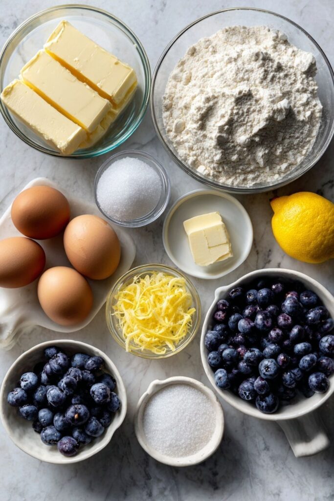 Martha Stewart Blueberry Lemon Coffee Cake