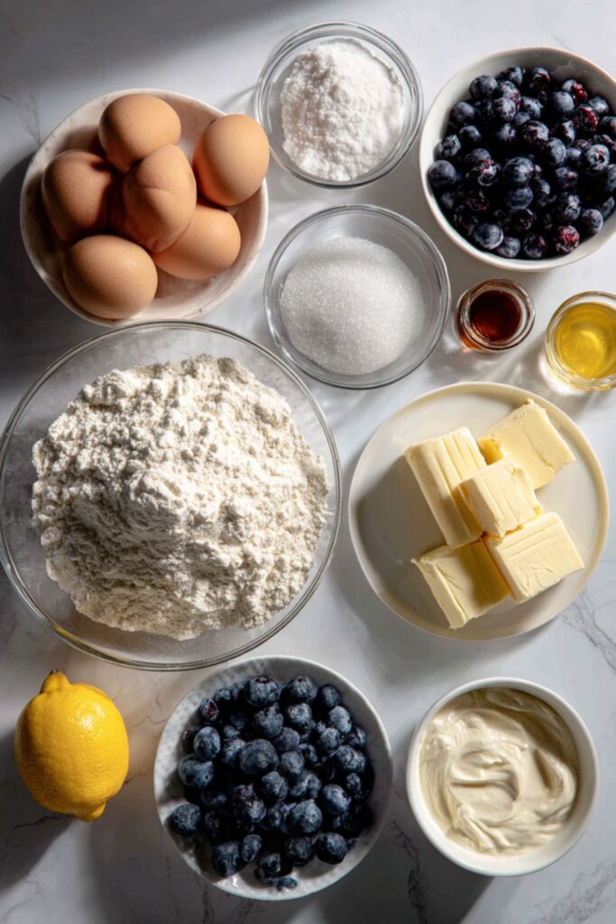 Martha Stewart Blueberry Sour Cream Pound Cake