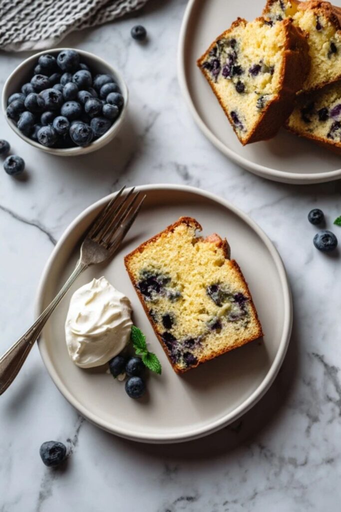 Martha Stewart Blueberry Sour Cream Pound Cake