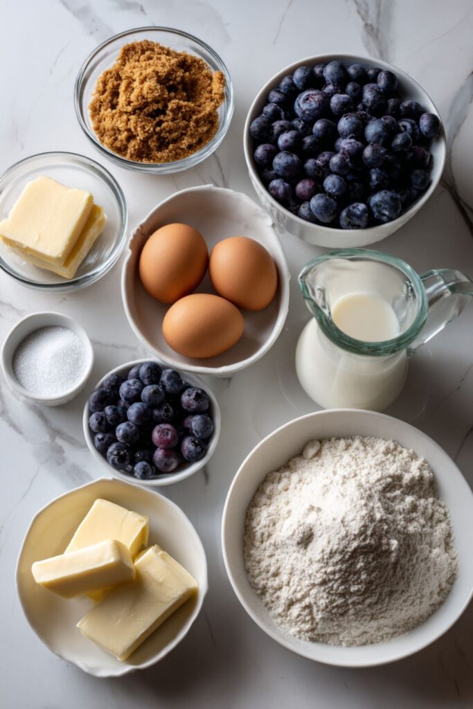 Martha Stewart Blueberry Upside Down Cake