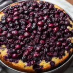 Martha Stewart Blueberry Upside Down Cake