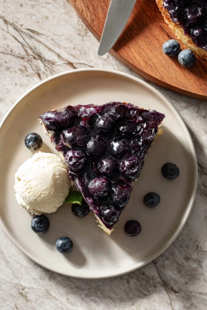Martha Stewart Blueberry Upside Down Cake