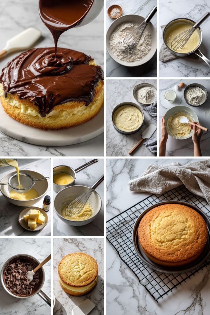 Martha Stewart Boston Cream Cake
