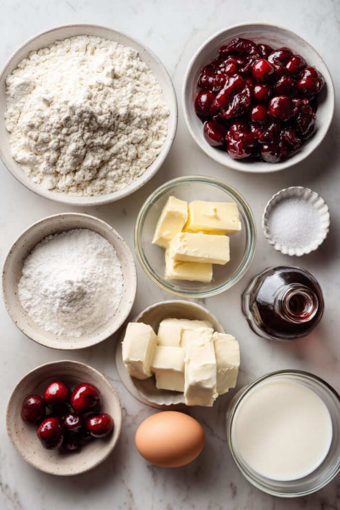 Martha Stewart Cherry Streusel Coffee Cake