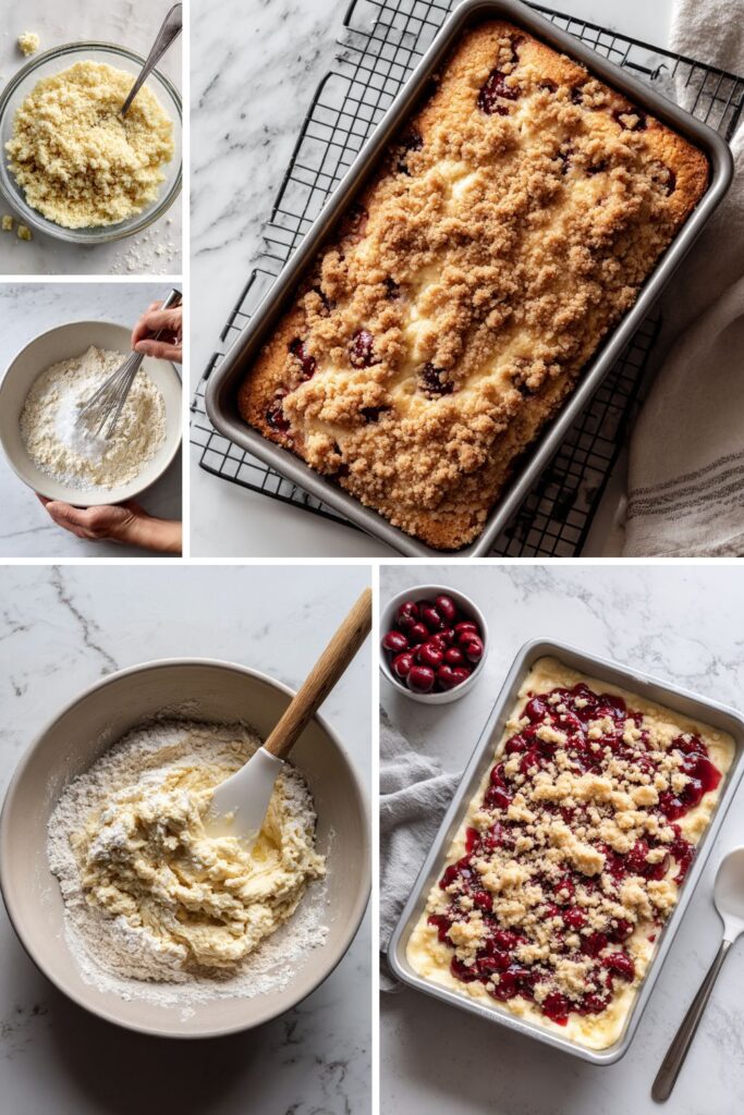 Martha Stewart Cherry Streusel Coffee Cake