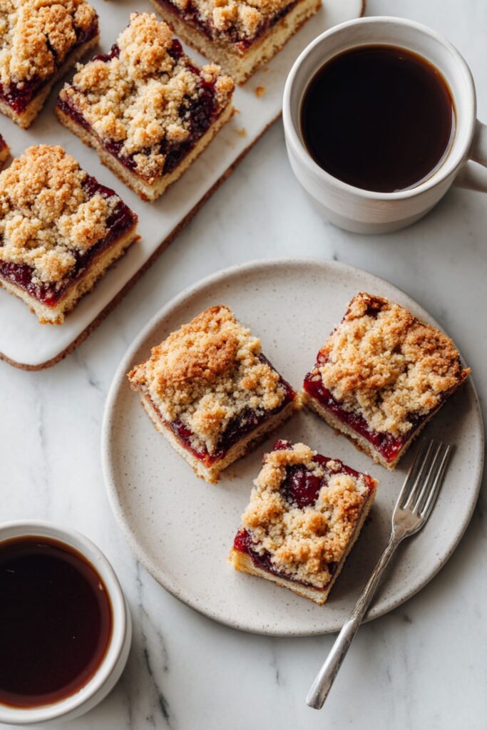 Martha Stewart Cherry Streusel Coffee Cake