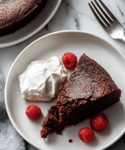 Martha Stewart Chocolate Almond Flourless Cake