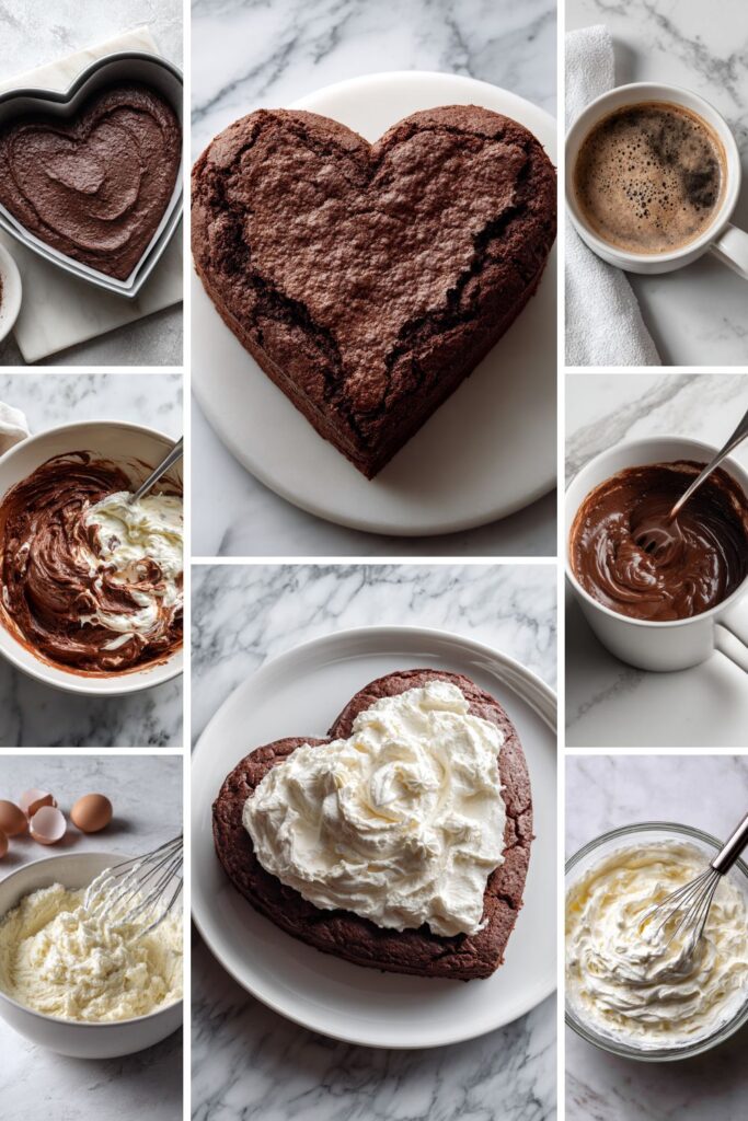 Martha Stewart Chocolate Heart Cake