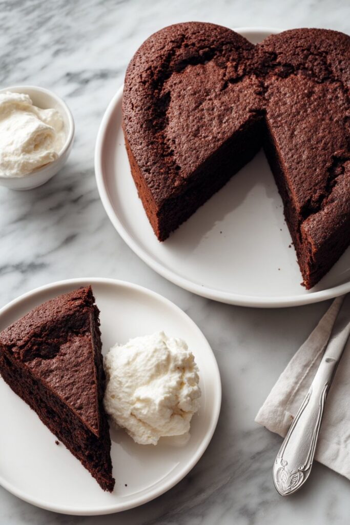 Martha Stewart Chocolate Heart Cake