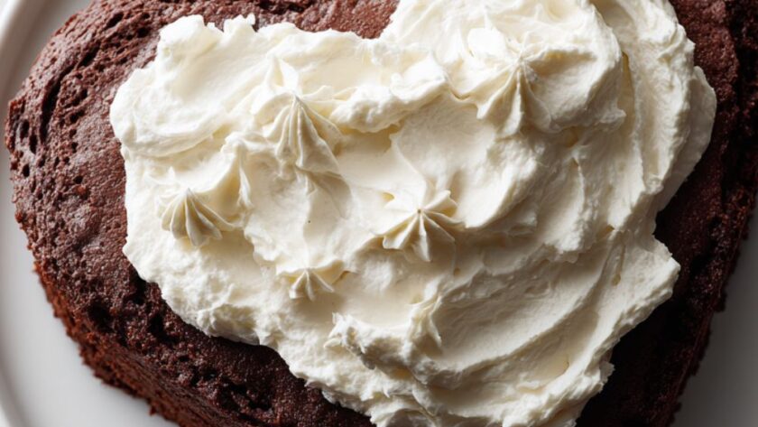 Martha Stewart Chocolate Heart Cake