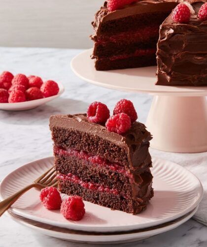 Martha Stewart Chocolate Raspberry Cake