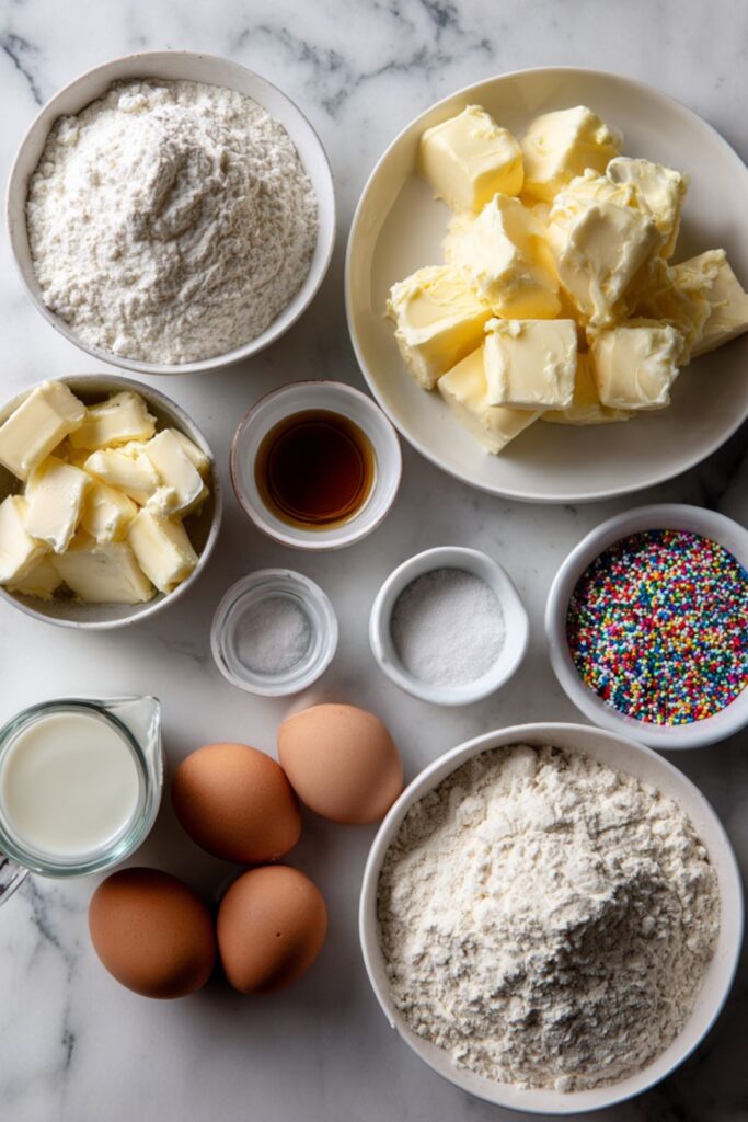 Martha Stewart Confetti Cake