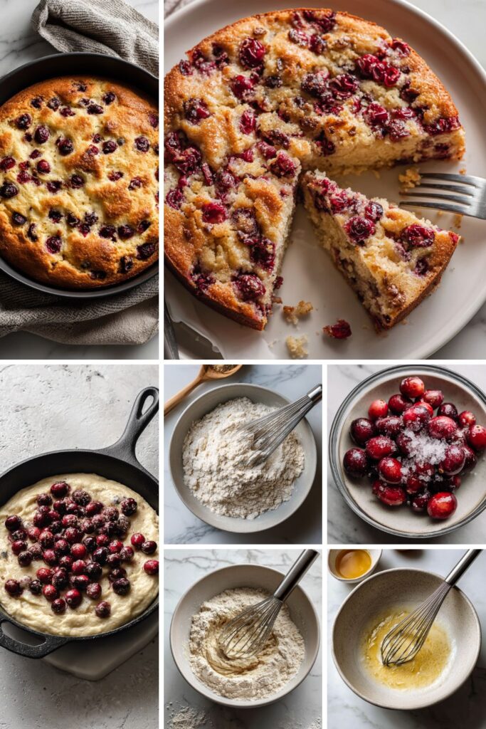 Martha Stewart Cranberry Skillet Cake