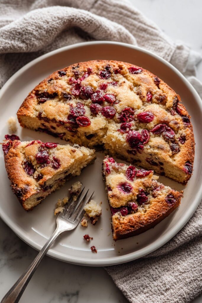 Martha Stewart Cranberry Skillet Cake