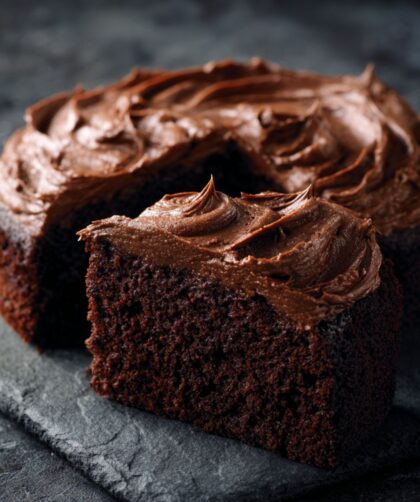 Martha Stewart Dark Chocolate Cake