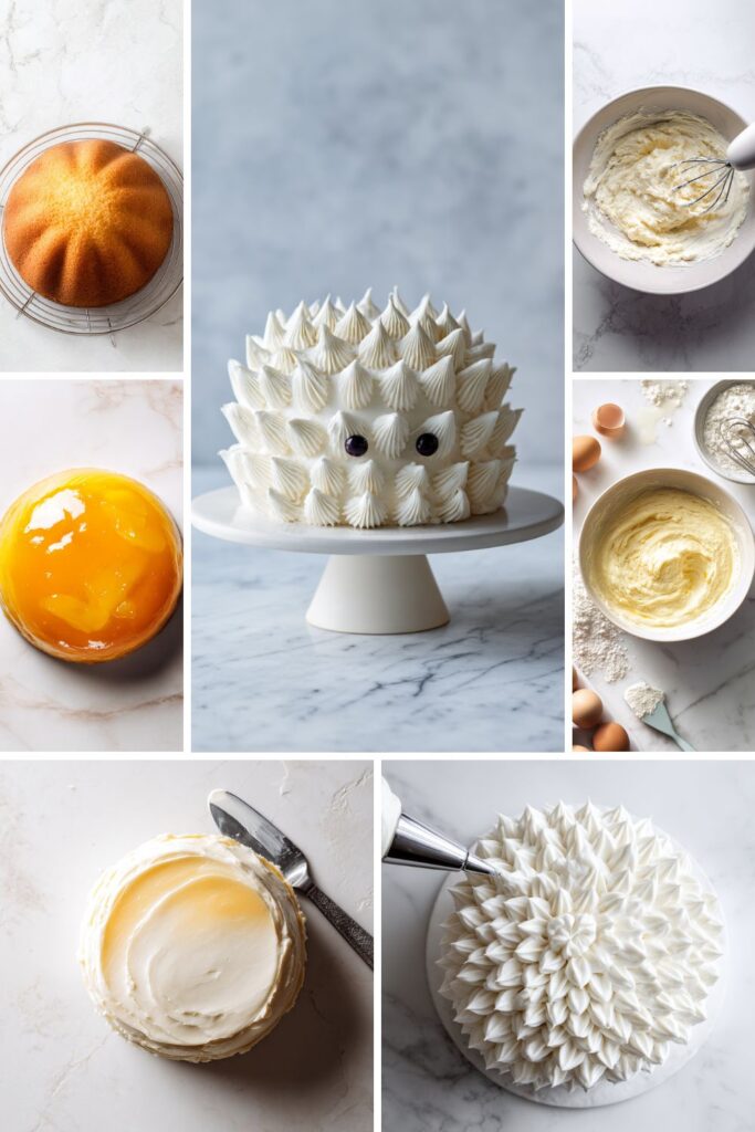 Martha Stewart Hedgehog Cake