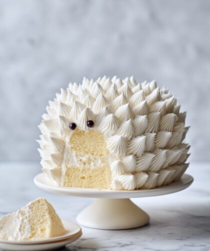 Martha Stewart Hedgehog Cake