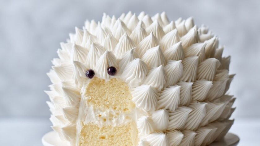 Martha Stewart Hedgehog Cake