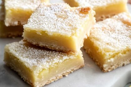 Martha Stewart Lemon Bars Recipe