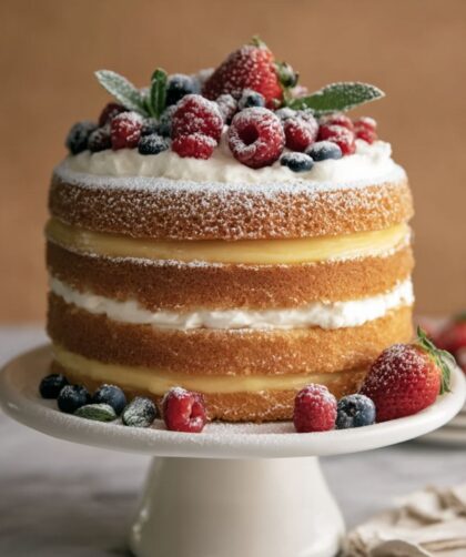 Martha Stewart Lemon Curd Cake
