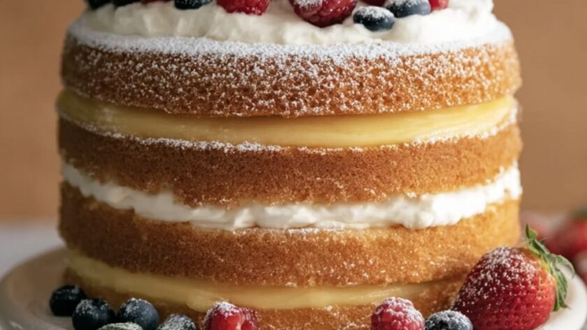Martha Stewart Lemon Curd Cake